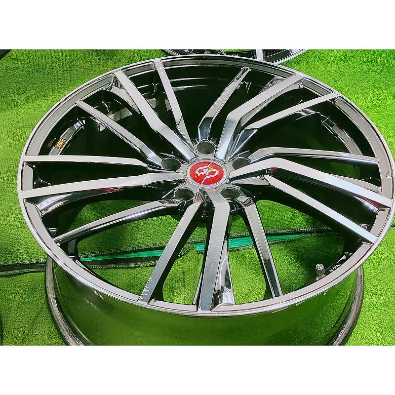 ◆G\u0026D GRAPPA\u0026DOLCHE◆20x8.5J +48 5穴 PCD114.3 中古 アルミホイール 4本【宮城発 送料無料】MYG-B16059の画像