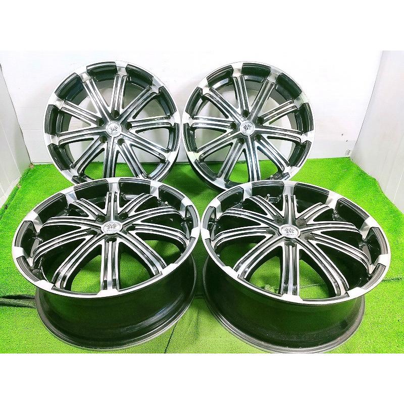 ◇LEHRMEIATER ◇19x8J+35 5穴 PCD114.3 中古 アルミホイール 4本 