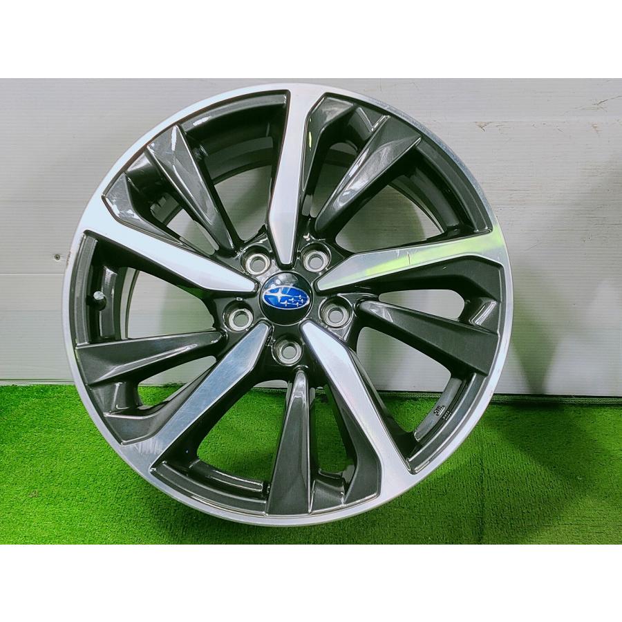 SUBARU - ◆スバル レヴォーグVN5 GT-H/EX純然たる◆18x7.5J +55 5穴 114.3 中古 軽銀銀輪 4本【宮城発 貨物輸送無料】MYG-C16565★