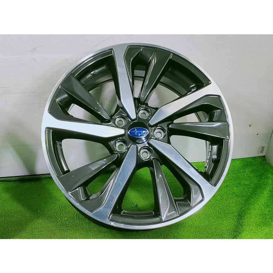 SUBARU - ◆スバル レヴォーグVN5 GT-H/EX純然たる◆18x7.5J +55 5穴 114.3 中古 軽銀銀輪 4本【宮城発 貨物輸送無料】MYG-C16565★