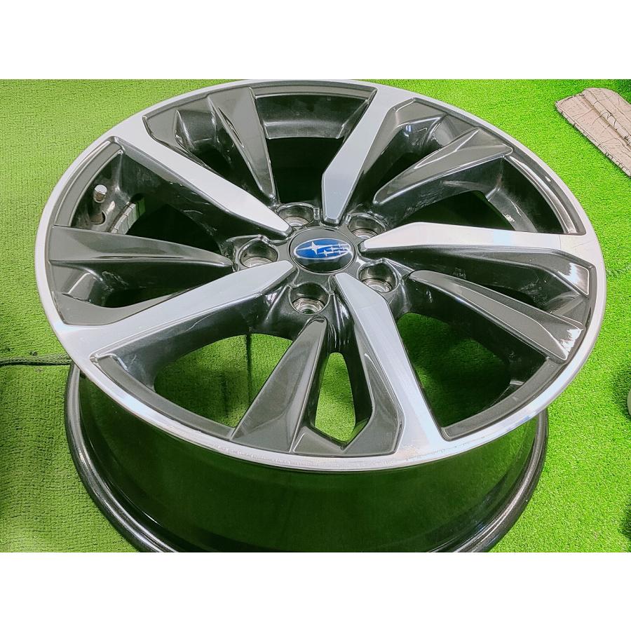 SUBARU - ◆スバル レヴォーグVN5 GT-H/EX純然たる◆18x7.5J +55 5穴 114.3 中古 軽銀銀輪 4本【宮城発 貨物輸送無料】MYG-C16565★