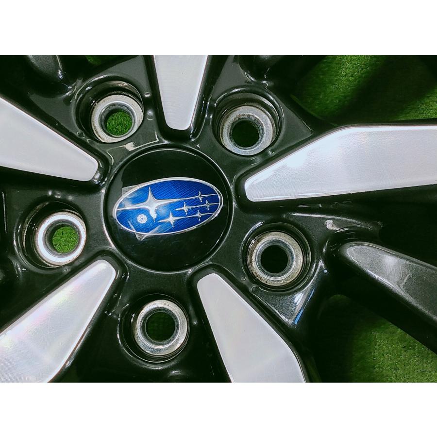 SUBARU - ◆スバル レヴォーグVN5 GT-H/EX純然たる◆18x7.5J +55 5穴 114.3 中古 軽銀銀輪 4本【宮城発 貨物輸送無料】MYG-C16565★