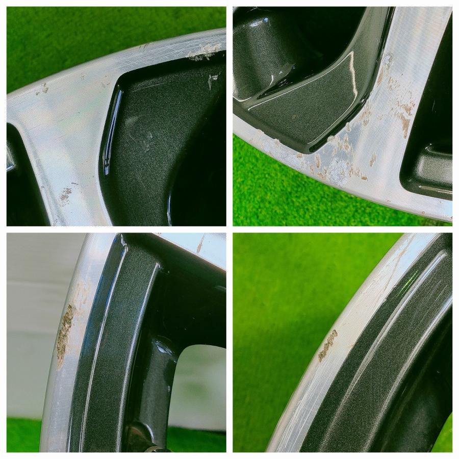 SUBARU - ◆スバル レヴォーグVN5 GT-H/EX純然たる◆18x7.5J +55 5穴 114.3 中古 軽銀銀輪 4本【宮城発 貨物輸送無料】MYG-C16565★