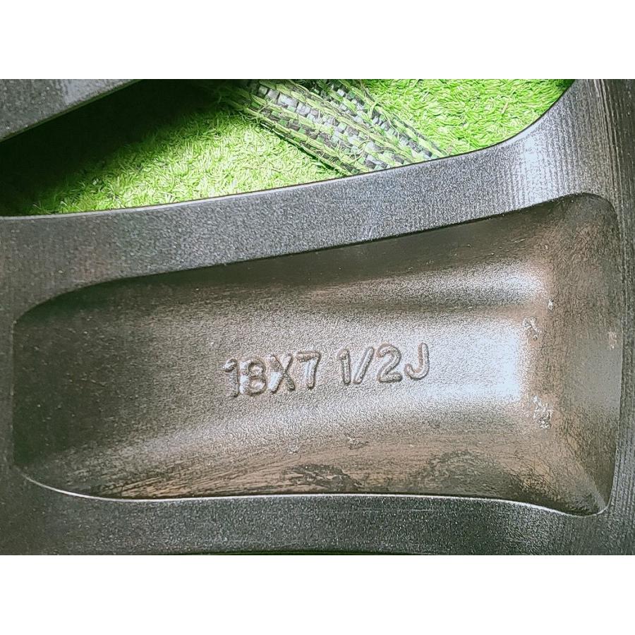 SUBARU - ◆スバル レヴォーグVN5 GT-H/EX純然たる◆18x7.5J +55 5穴 114.3 中古 軽銀銀輪 4本【宮城発 貨物輸送無料】MYG-C16565★