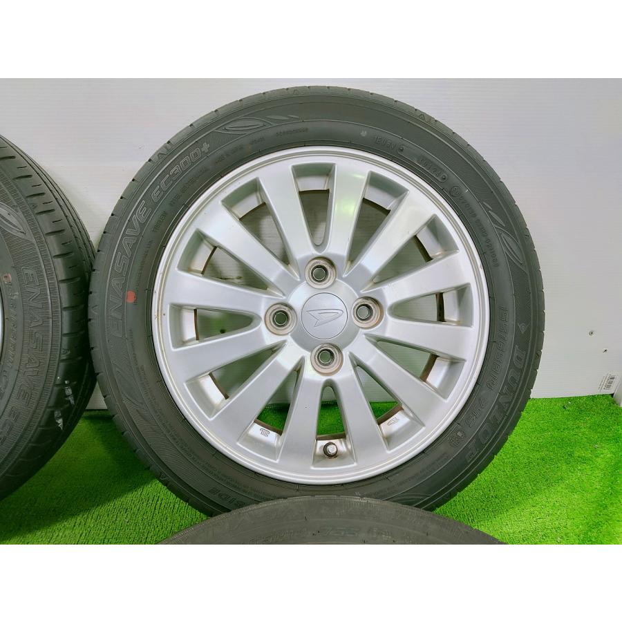 エナセーブ ☆ダイハツ純正 ☆155/65R14 14x4.5J +45 4穴 100☆中古
