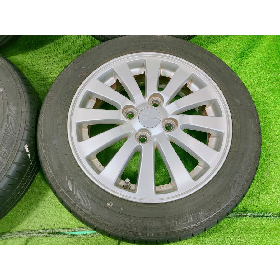 エナセーブ ☆ダイハツ純正 ☆155/65R14 14x4.5J +45 4穴 100☆中古