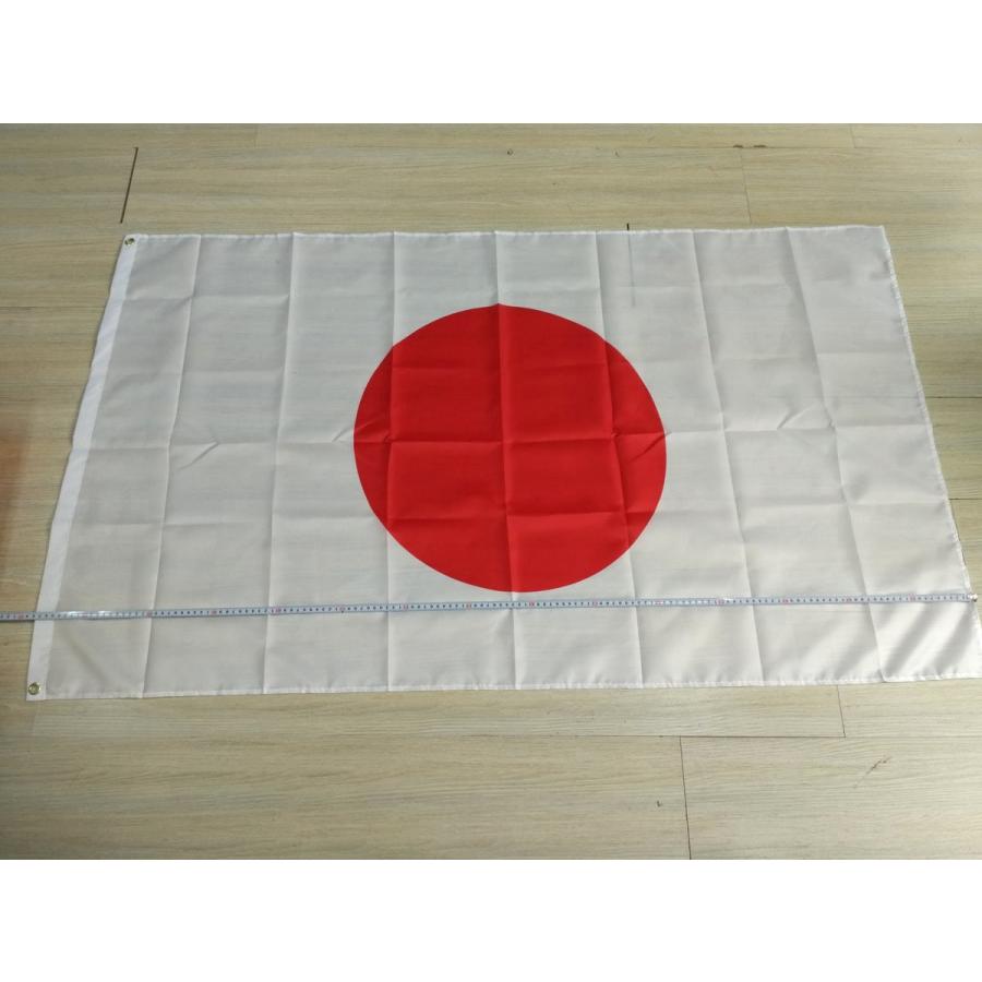 日本国旗 日の丸 大型フラッグ 4号サイズ 150X90cm｜sunpunstore｜03