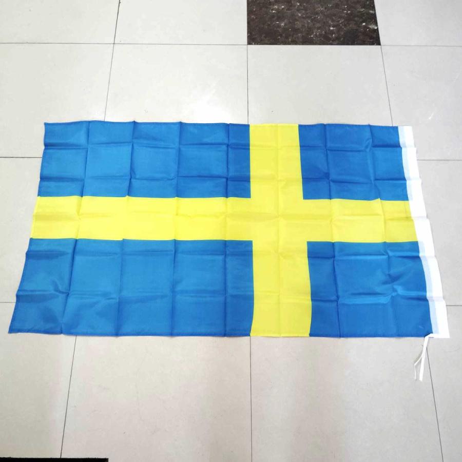 スウェーデン国旗 大型 フラッグ 150x90cm 4号サイズ IKEA好きに
