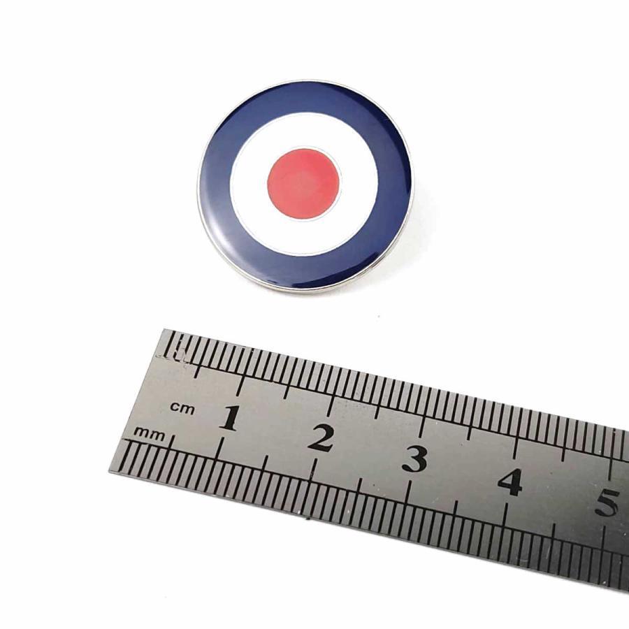 丸型ピンバッジ ピンズ ターゲットマーク The Who キャプテン アメリカ