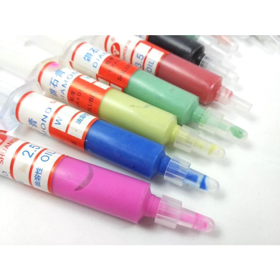 ダイヤモンドペースト 液体 コンパウンド 研磨 鏡面 仕上げ 12本セット 320〜10000 |  | 02