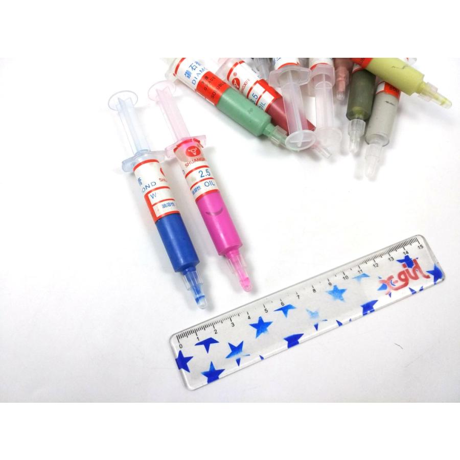 ダイヤモンドペースト 液体 コンパウンド 研磨 鏡面 仕上げ 12本セット 320〜10000 |  | 05