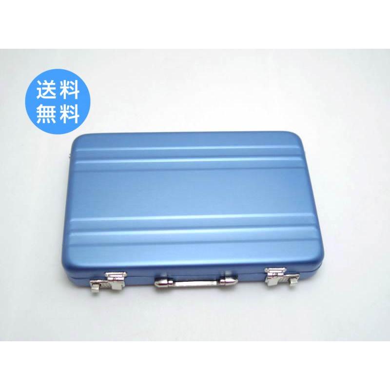 ミニ スーツケース型 名刺入れ カードケース アタッシュケース メタル