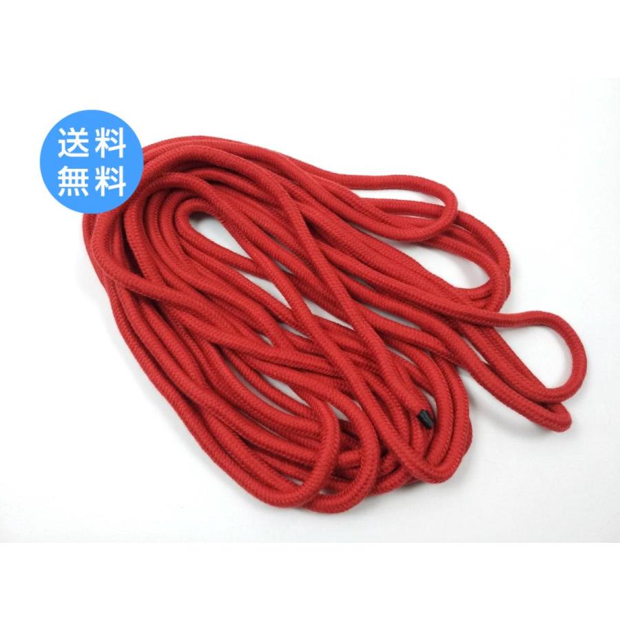 セクシーグッズ ロープ SMプレイ 10m 8mm径 レッド/ブラック/パープル