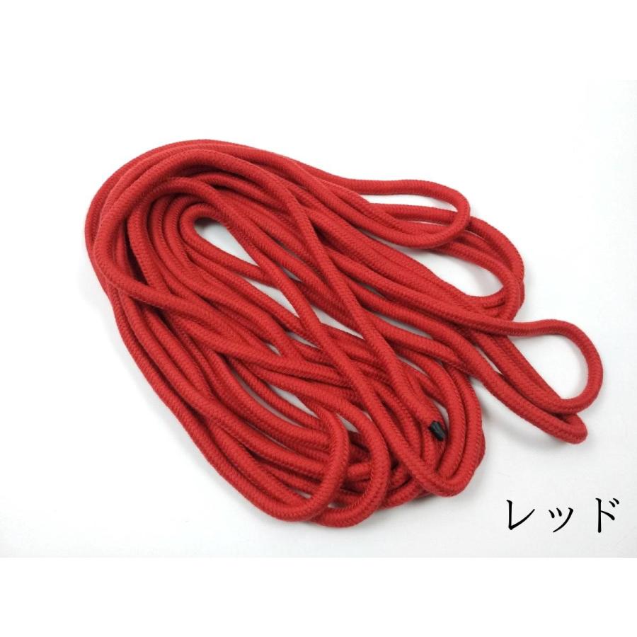 セクシーグッズ ロープ SMプレイ 10m 8mm径 レッド/ブラック/パープル