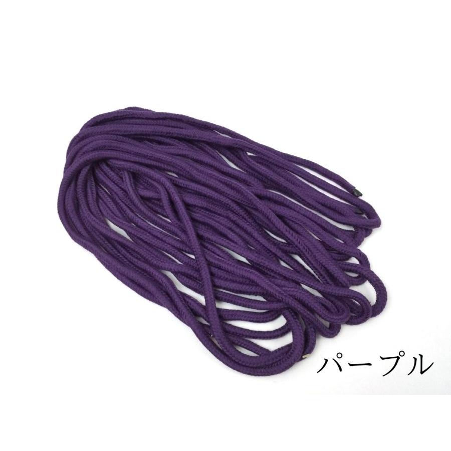 セクシーグッズ ロープ SMプレイ 10m 8mm径 レッド/ブラック/パープル