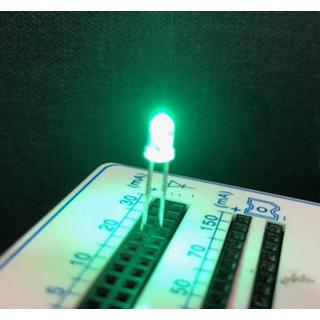 高輝度　３Φ　砲弾型　緑色 在庫処分品 100本入り | 