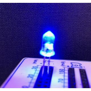 高輝度　5Φ　砲弾型　青色 在庫処分品 100本入り | 