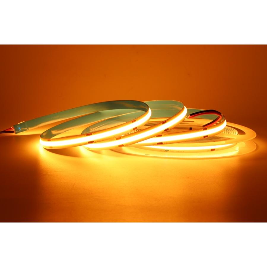 DC12V　高密度COB LEDテープ　非防水　５M　背面両面テープつき |  | 08