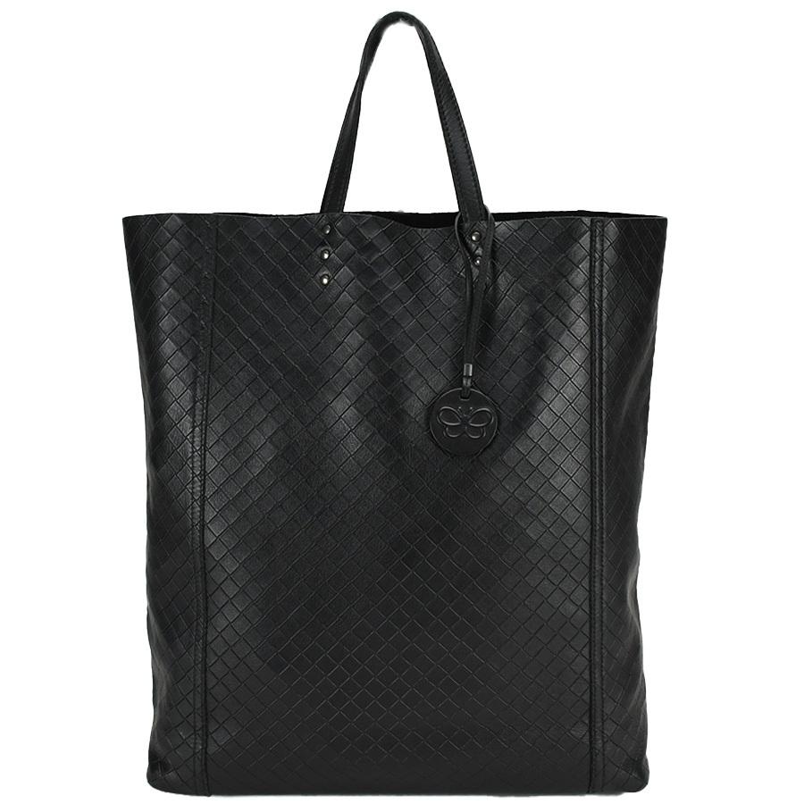 ボッテガヴェネタ Bottega Veneta イントレッチオミラージュ トートバッグ バッグ ブラック 黒 レザー 中古 ショルダー トートバッグ レディース 肩掛け 1 メンズ 中古 ラグジュアリーブランドsunrev アウトレット 評判
