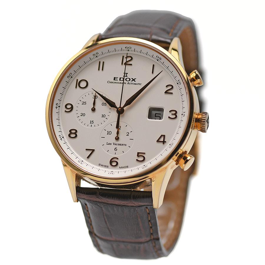 エドックス EDOX レ・ヴォベール クロノグラフ オートマティック 91001