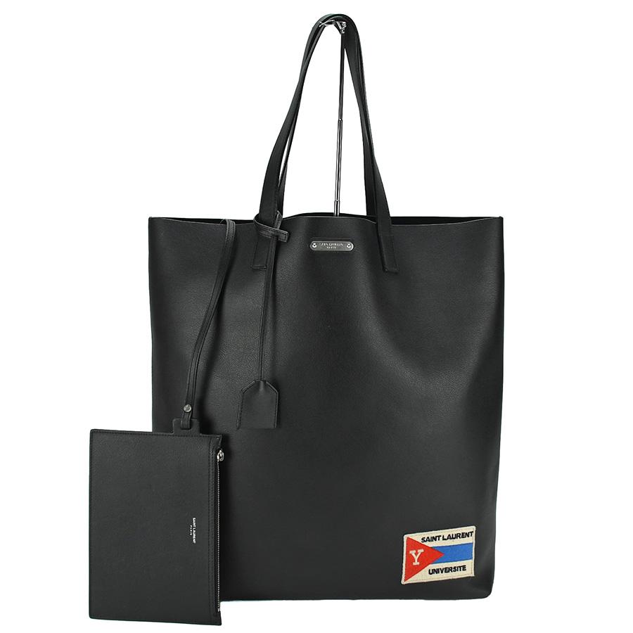サンローラン SAINT LAURENT PARIS トートバッグ ワッペン パッチ
