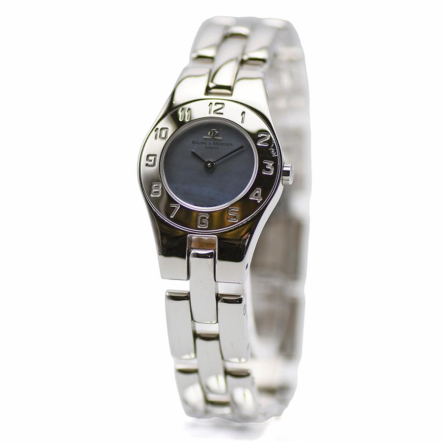 ボーム＆メルシエ BAUME＆MERCIER リネア MV045204 クォーツ ブルー 