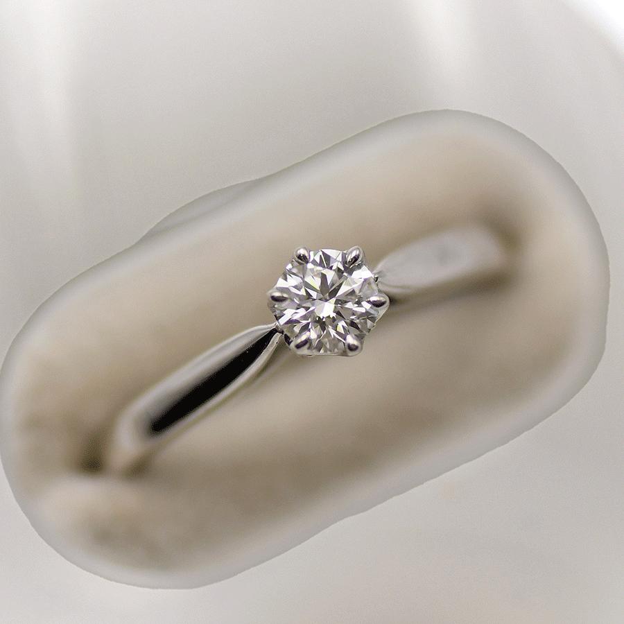 EXELCO DIAMOND ダイヤモンド リング D0.218ct VSクラス Pt950 8.5号  