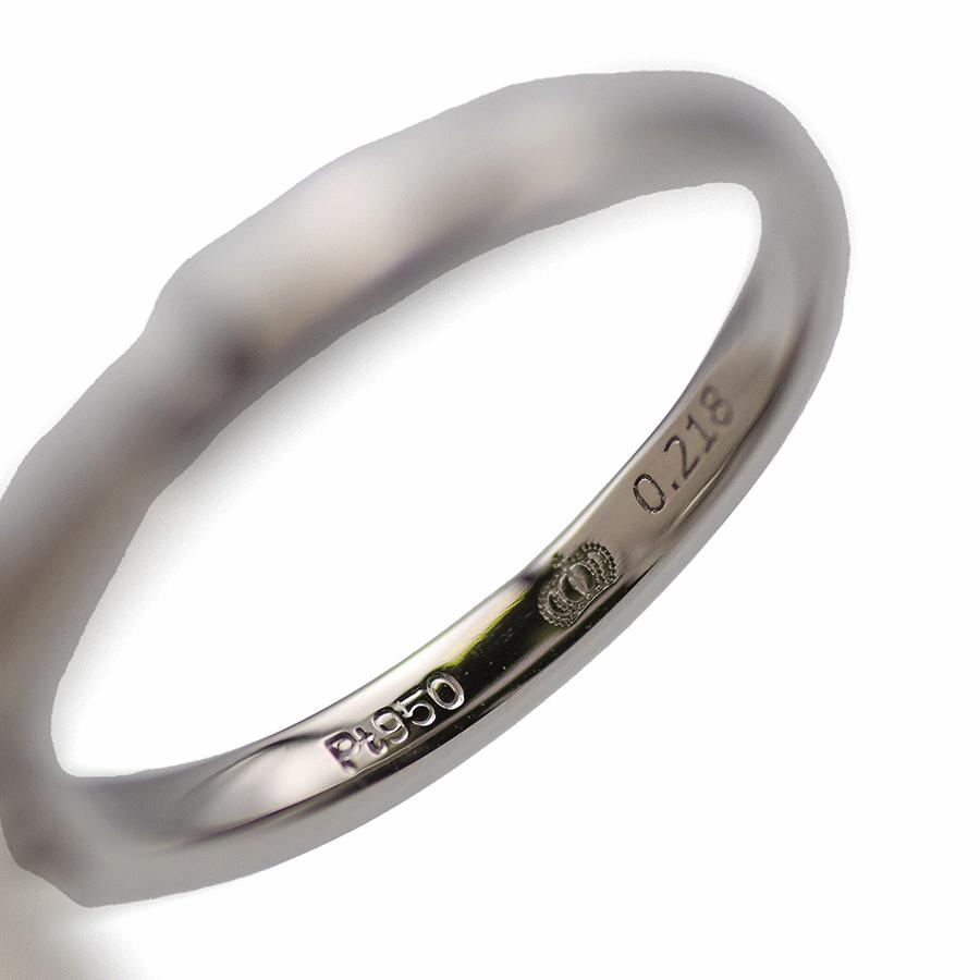 Pt900 ダイヤモンド リング 2.218ct（HANDMADE】PT950 Total 2.606ct  