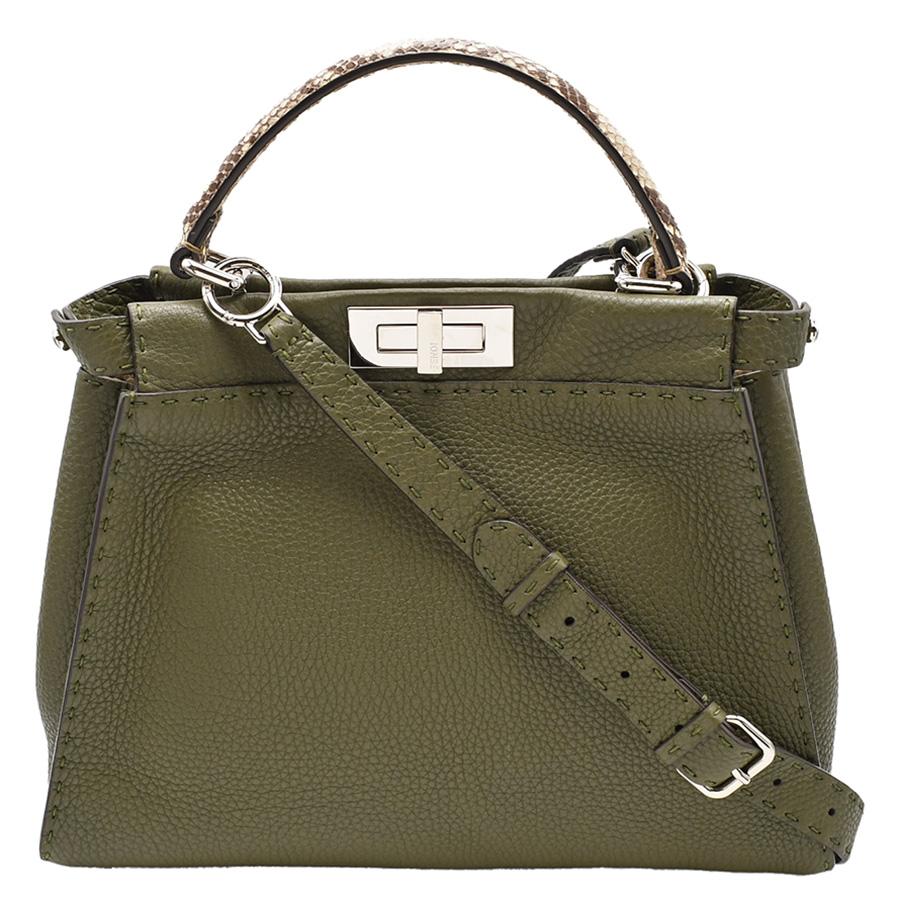 フェンディ FENDI ピーカブー セレリア レギュラー 2way ハンドバッグ 