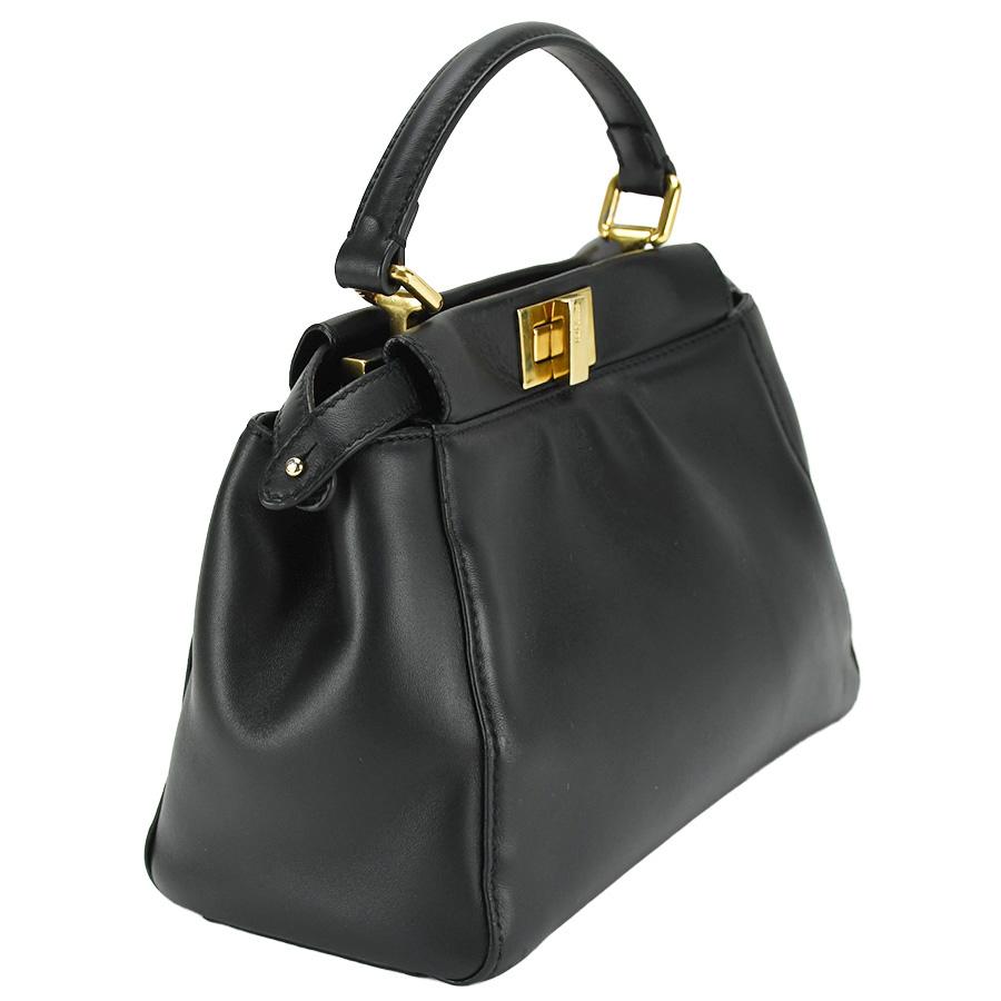 フェンディ FENDI ピーカブー ミニ 2way ハンドバッグ 8BN244 レザー 