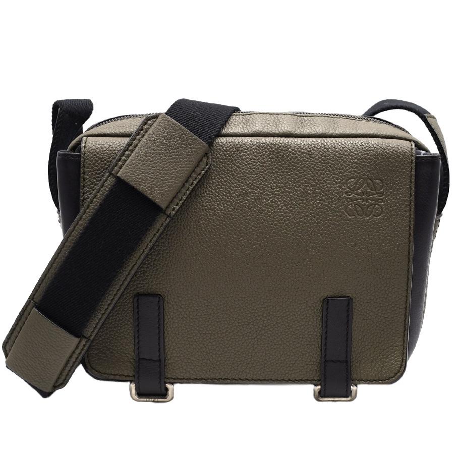 ロエベ LOEWE ミリタリー メッセンジャーバッグ XS ショルダーバッグ  