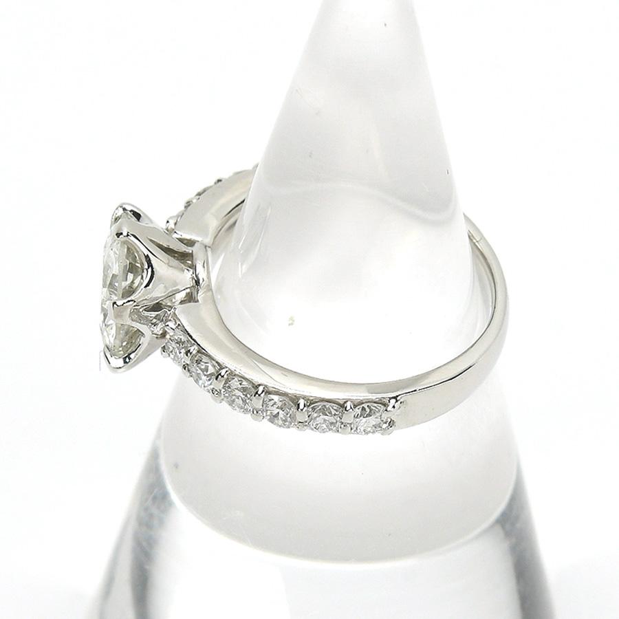 pt900ダイヤモンドリング Pt900 ダイヤモンド リング D1.93ct 0.67ct サイズ8号 プラチナ 立爪