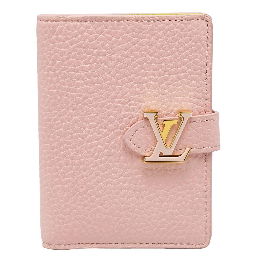 ルイヴィトン LOUIS VUITTON 二つ折り 財布 LV ヴェルティカル CP 