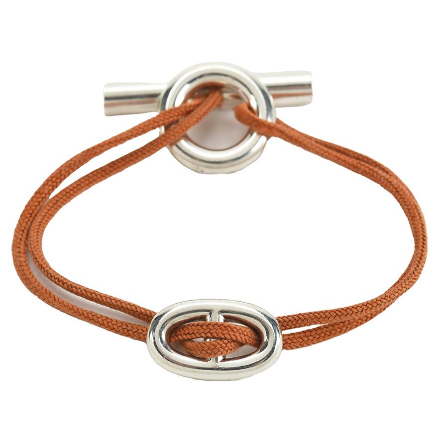 エルメス HERMES シェーヌダンクル スキッパー ブレスレット SV925 