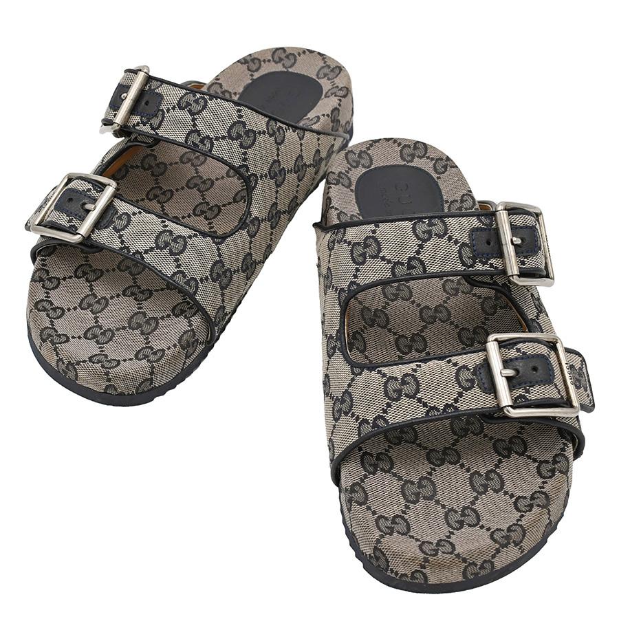 GUCCI グッチ サンダル オリジナルGGキャンバス スライド GUCCI グッチ サンダル オリジナルGGキャンバス スライド