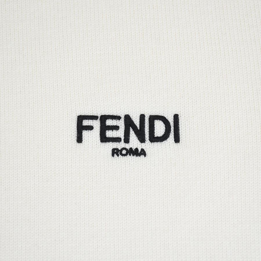 FENDI フェンディ ニット セーター ロゴ クルーネック FZY471  