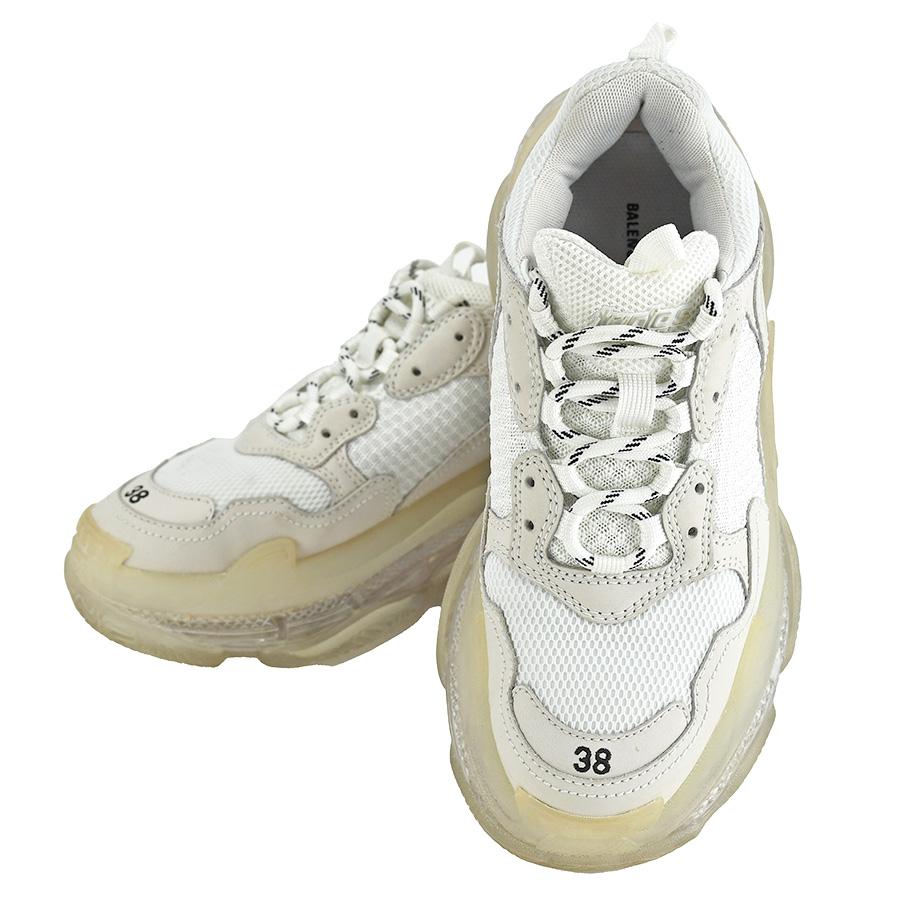 BALENCIAGA バレンシアガ スニーカー TRIPLE S トリプルS クリアソール 