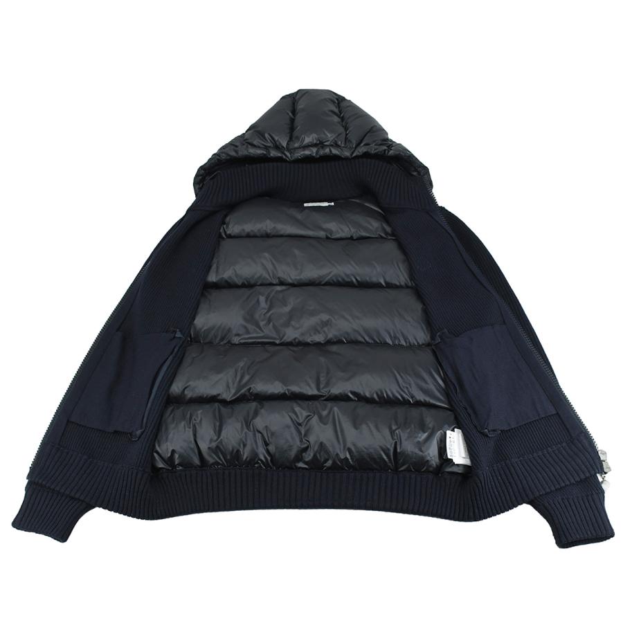 MONCLERニットナイロンパーカー 【公式通販】