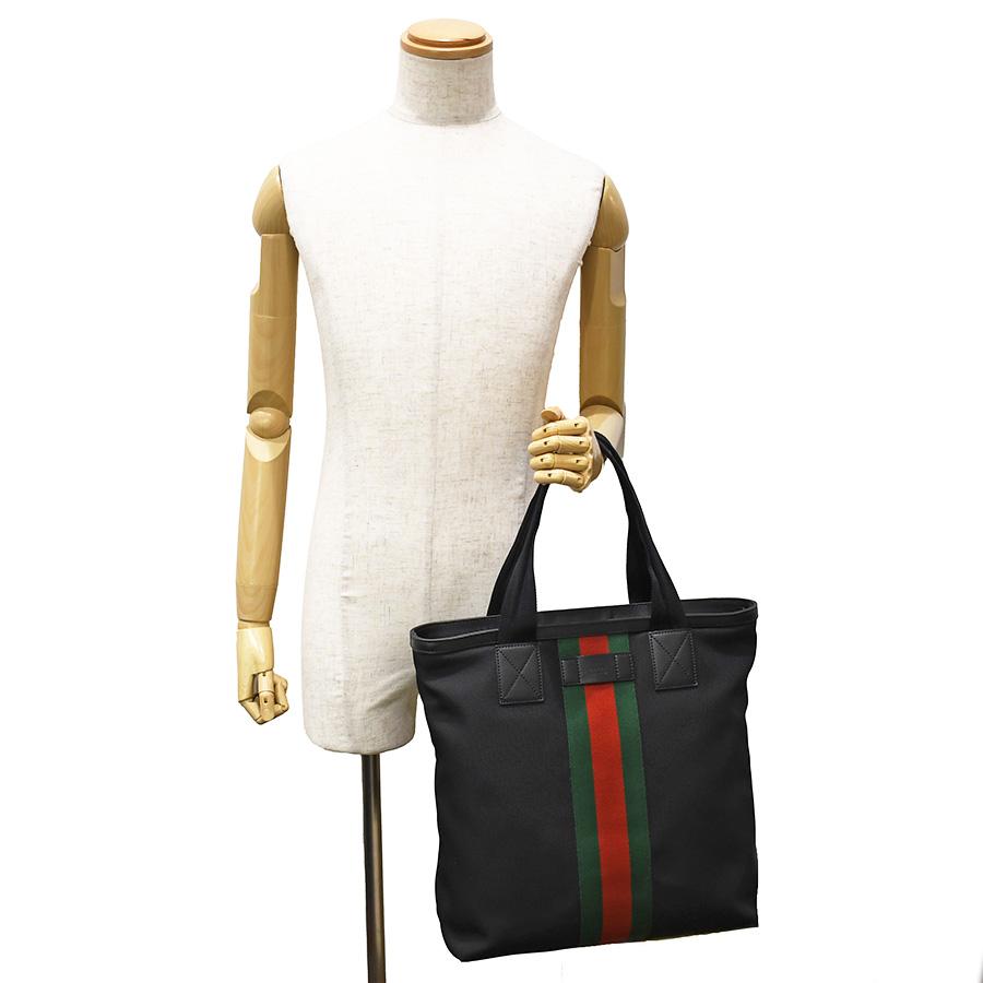 GUCCI グッチ シェリーライン トートバッグ ウェブ ストライプ 631245 