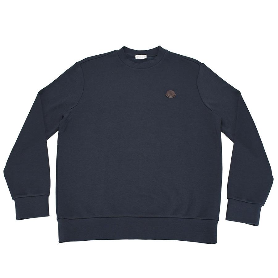 モンクレール MONCLER スウェット シャツ ロゴ 長袖 8G00075 ネイビー 