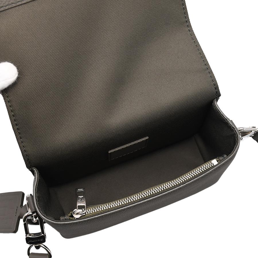 ルイヴィトン LOUIS VUITTON アエログラム ファストライン ウェアブル ウォレット M82281 グレー カーキ レザー ショルダーバッグ ポシェット 斜め掛け | LOUIS VUITTON | 06