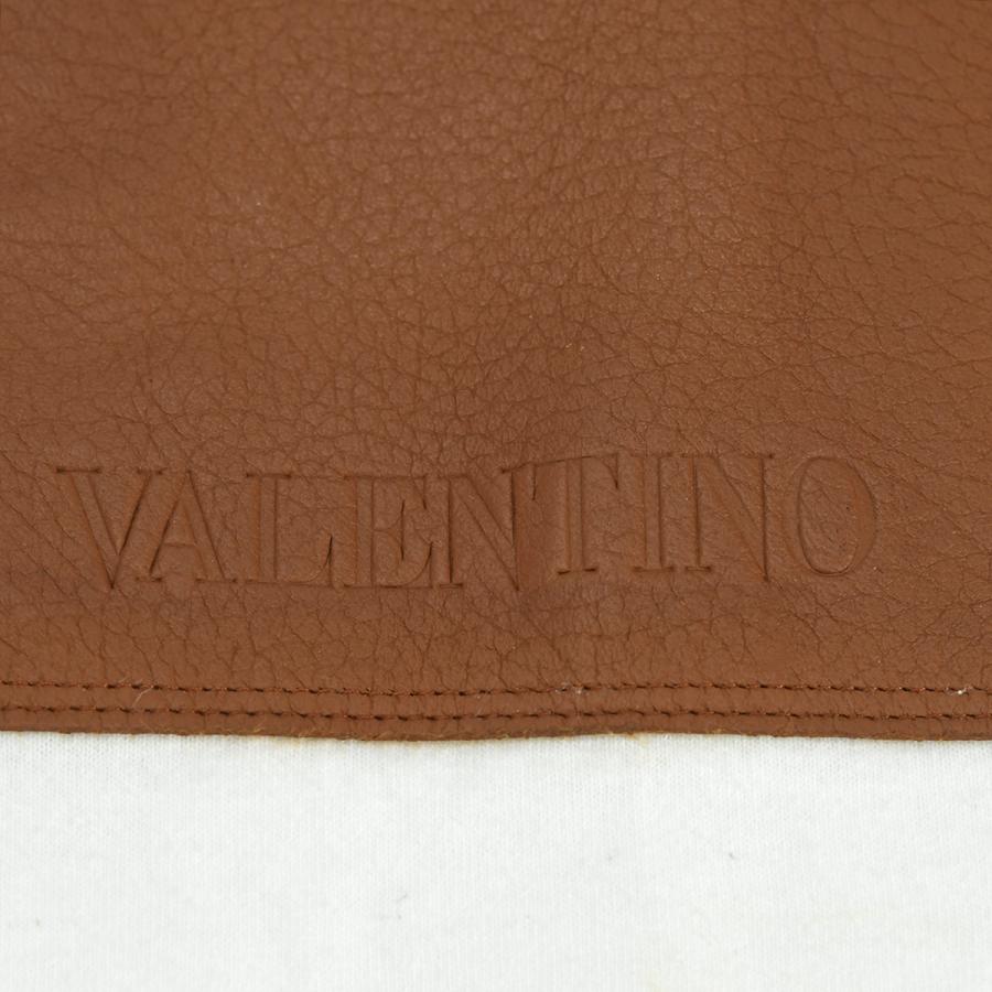 ヴァレンティノ VALENTINO 半袖 クルーネック Tシャツ レザーポケット コットン ホワイト 白 サイズS カットソー トップス アパレル メンズ レディース | VALENTINO | 05
