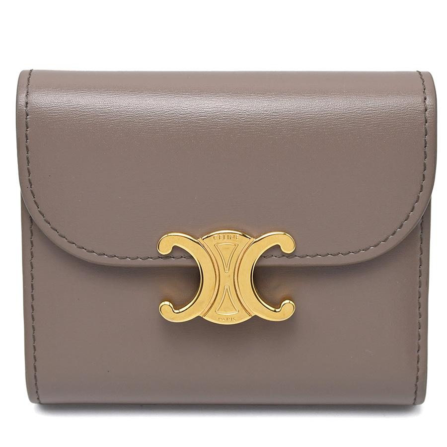 セリーヌ CELINE トリオンフ スモール フラップウォレット 三つ折り 