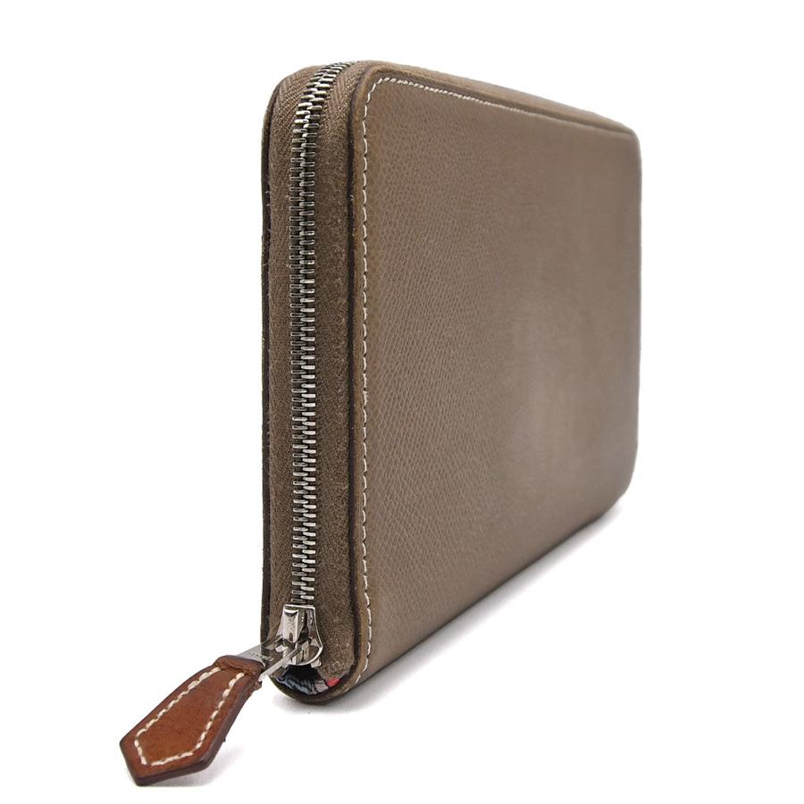 HERMES エルメス アザップロング シルクイン ラウンドファスナー 長 