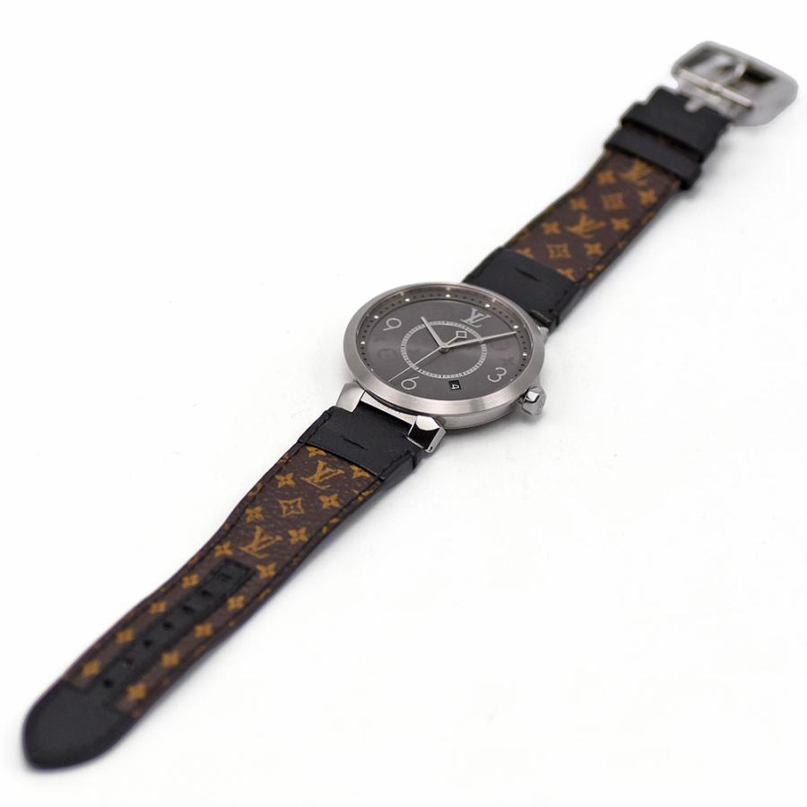 ルイヴィトン LOUISVUITTON タンブール スリム モノグラム エクリプス 