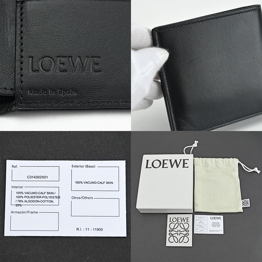 LOEWE ロエベ 二つ折り 財布 バイフォールド ウォレット 札入れ