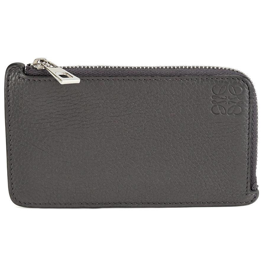 LOEWE グレー レザー カード・コインケース LOEWE(ロエベ