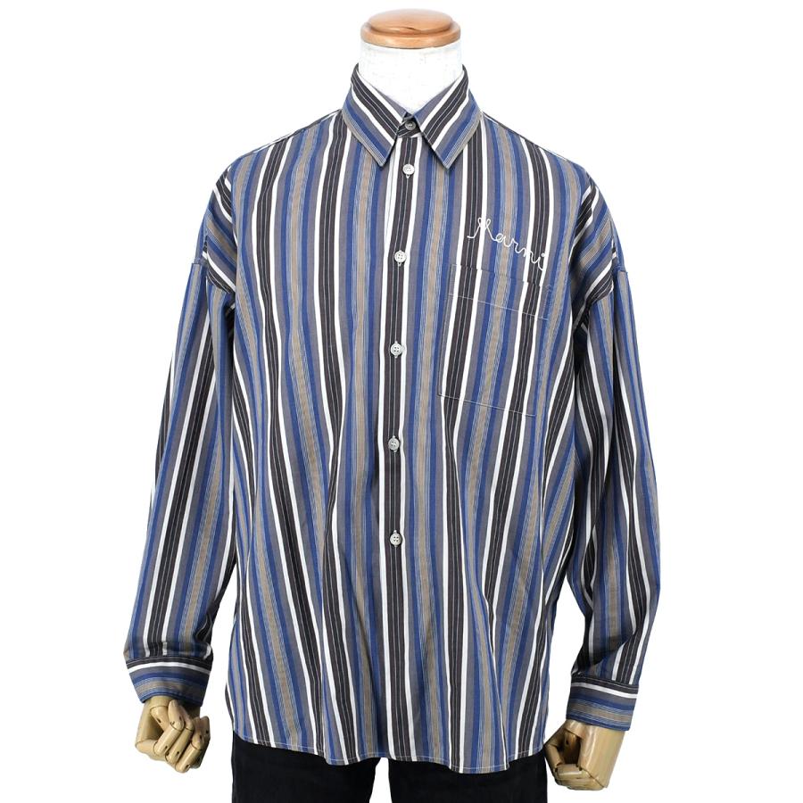 MARNI ストライプ長袖シャツ