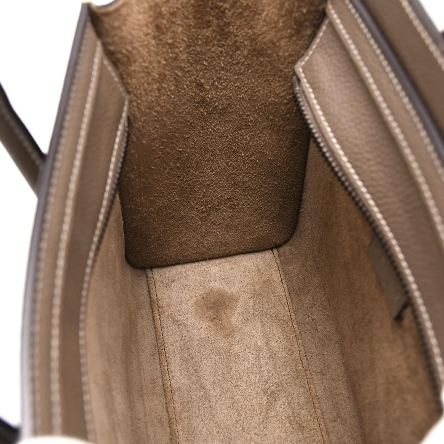 CELINE セリーヌ ラゲージ ナノショッパー 168243 ハンドバッグ 2way 