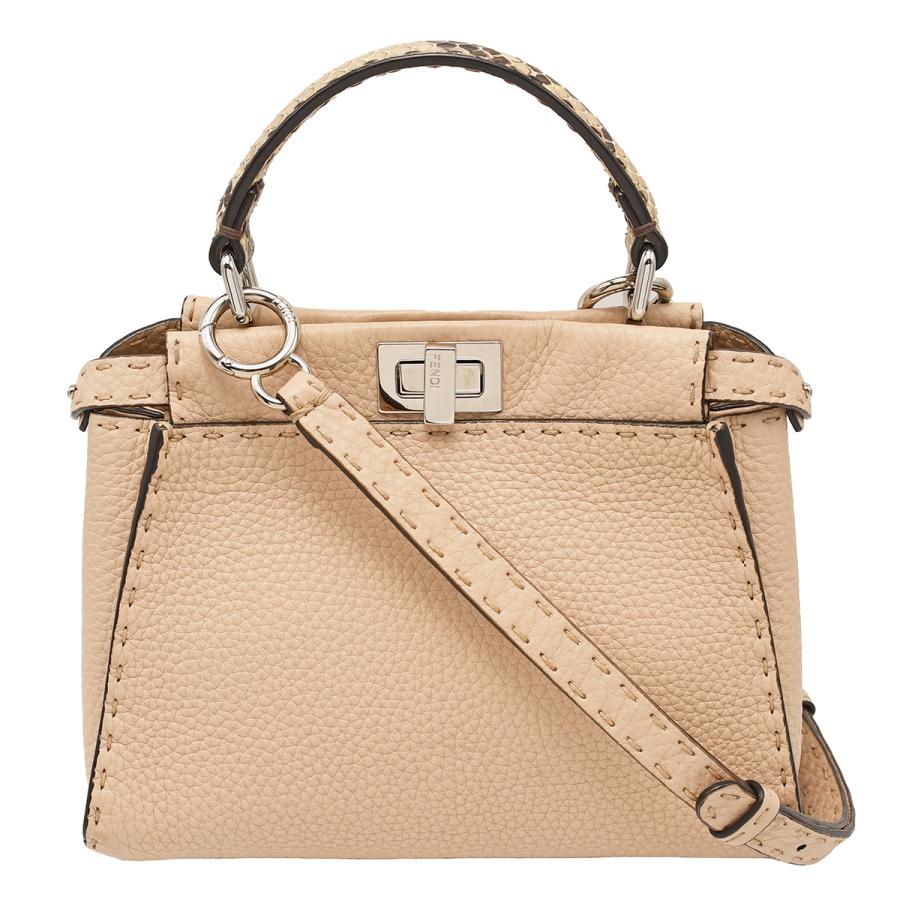 FENDI フェンディ ピーカブー ミニ 2way ハンドバッグ セレリア FENDI フェンディ ピーカブー ミニ 2way ハンドバッグ セレリア